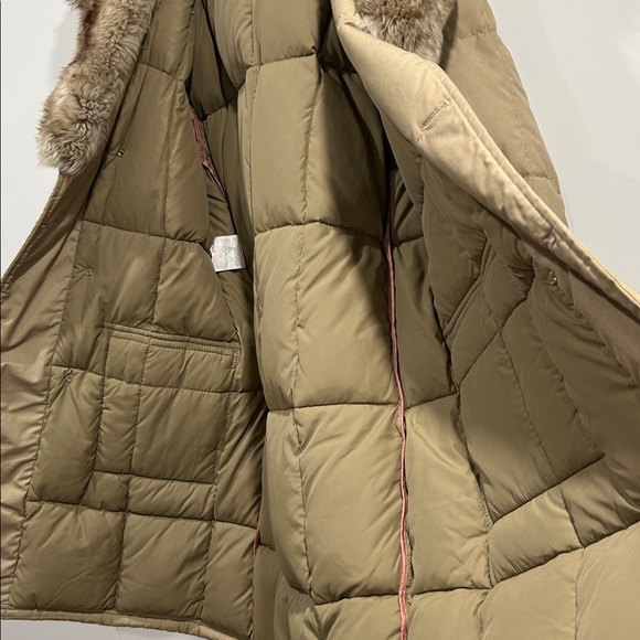 VTG Rice sportswear winter jacket. Fur collar. Size unknown. Vintage - Picture 10 of 12